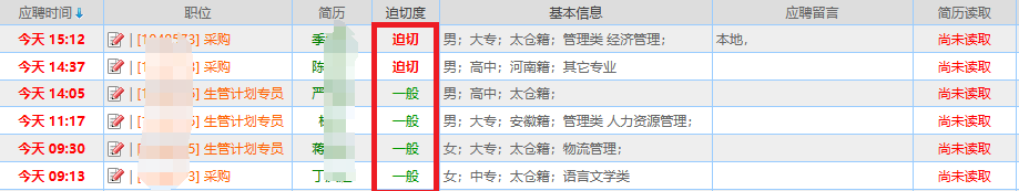 求職者們的福音來啦！在陽光太倉人才網(wǎng)，點(diǎn)亮“迫切求職”標(biāo)記，讓機(jī)會更快找到你！