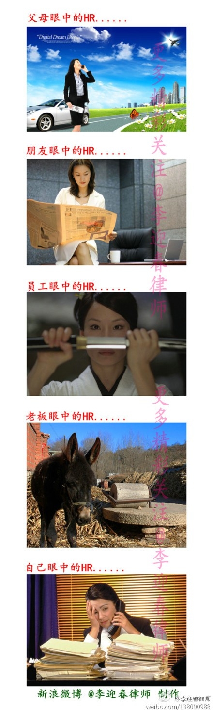【陽(yáng)光日志】大家眼中的HR