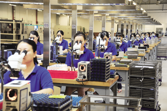 德企營造溫馨怡人的生產(chǎn)環(huán)境