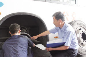 馬其彬很喜歡公交駕駛員這份工作 將乘客安全送達(dá)有種成就感