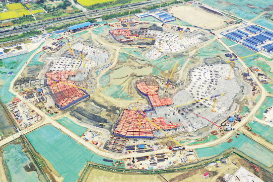 西交利物浦大學(xué)太倉校區(qū)雛形初現(xiàn)展雄姿